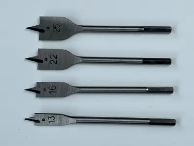 Vlinderborenset 4-Delig 13, 16, 22 en 25 mm – kavel bij XL Auctions