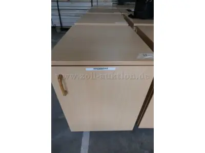 8 Rollcontainer mit Minikühlschrank - Thüringer Sitzmöbel – kavel bij Zoll-Auktion, Oerlenbach