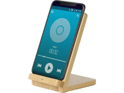 BE MIX - 15W houten inductielader met standaard – kavel bij XL Auctions