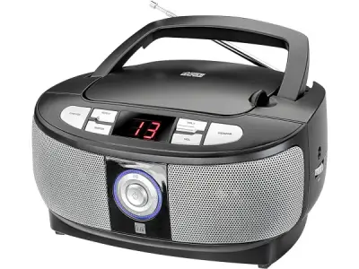 Dual Boombox met cd-speler (FM-radio, led-display) – kavel bij XL Auctions
