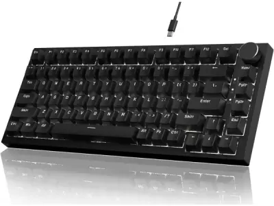 AK820 Mechanisch Toetsenbord - 75% kleiner - QWERTY – kavel bij XL Auctions