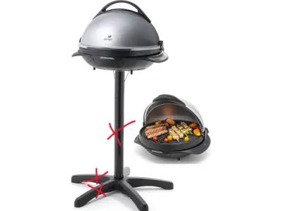 SENYA SYCK-G043 Elektrische grill 2-in-1 2200W (Mist paal) – kavel bij XL Auctions