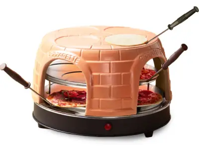 Emerio Pizzarette Origineel - 8 Persoons Pizza Oven (Schade) – kavel bij XL Auctions
