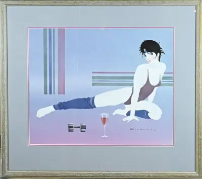 Kendall, Pop Art lithografie – kavel bij Twents Veilinghuis