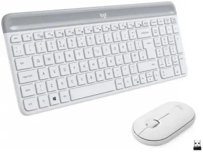 Logitech MK470 Slim Combo draadloze toetsenbord (SPAANS) – kavel bij XL Auctions