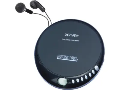 Denver Discman - Draagbare CD Speler - Inclusief Oordopjes – kavel bij XL Auctions