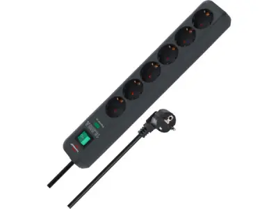 Brennenstuhl Eco-Line 6-voudige stekkerdoos met Beveiliging – kavel bij XL Auctions