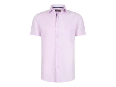 Cappuccino Italia Heren Palermo Overhemd Korte Mouw Roze - L – kavel bij XL Auctions