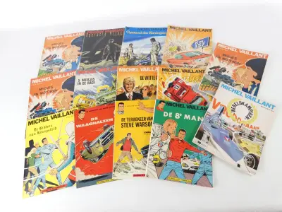Michel Vaillant stripboeken in het Nederlands – kavel bij De Kringwinkel, Heverlee