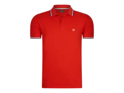 Cappuccino Italia Polo Applique Pique - Rood - L – kavel bij XL Auctions