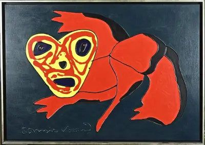 Tonnie Voorn, Fantasie figuur – kavel bij Twents Veilinghuis