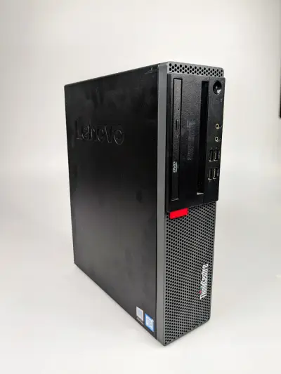 Lenovo ThinkCentre desktop computer met SSD 256Gb – kavel bij De Kringwinkel, Sint-Niklaas