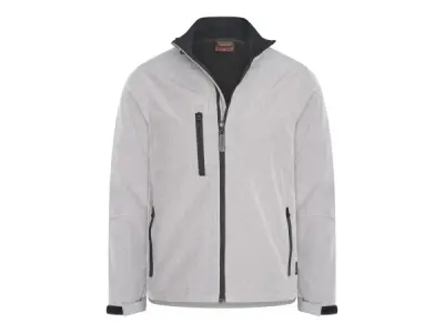 Cappuccino Italia Softshell Zip Jacket Grijs - XXL – kavel bij XL Auctions