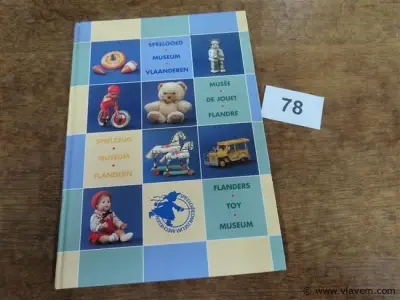 Boek, Speelgoed - Museum - Vlaanderen – kavel bij Vlavem
