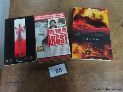 Boeken, 3 stuks – kavel bij Vlavem