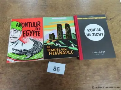 Boeken, 3 stuks – kavel bij Vlavem