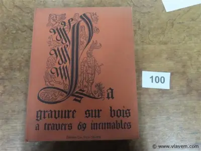 Boek, La gravure sur bois – kavel bij Vlavem