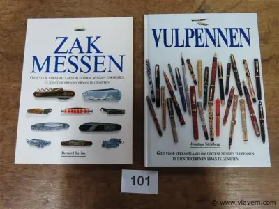Boeken, 2 stuks – kavel bij Vlavem