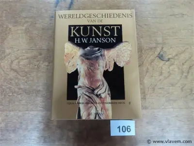 Boek,Wereldgeschiedenis van de kunst – kavel bij Vlavem