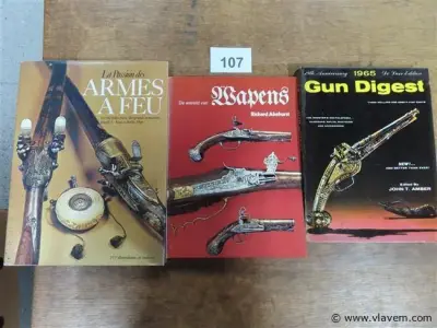 Boeken, 3 stuks – kavel bij Vlavem