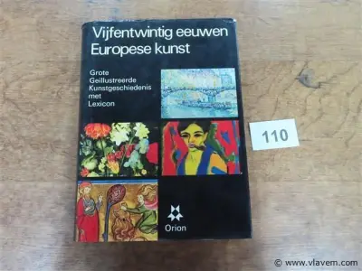 Boek, Vijfentwintig eeuwen Europese kunst – kavel bij Vlavem