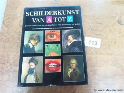 Boek, Schilderkunst van A tot Z – kavel bij Vlavem