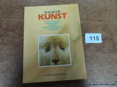 Boek, 'N kijk op kunst – kavel bij Vlavem