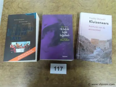 Boeken, 3 stuks – kavel bij Vlavem