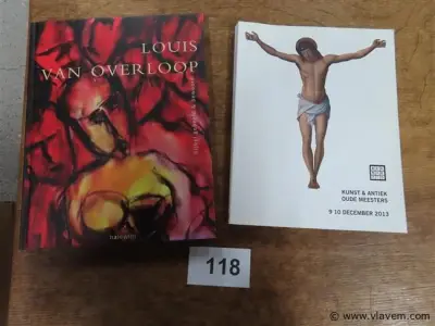 Boeken, 2 stuks – kavel bij Vlavem