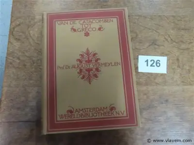 Boek, Van de catacomben tot greco – kavel bij Vlavem