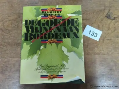 Boek, De goede wijnen van Bordeaux – kavel bij Vlavem