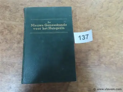 Boek, De nieuwe geneeskunde voor het huisgezin – kavel bij Vlavem
