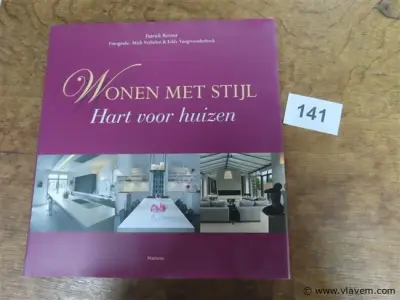 Boek, Wonen met stijl - Hart voor huizen – kavel bij Vlavem