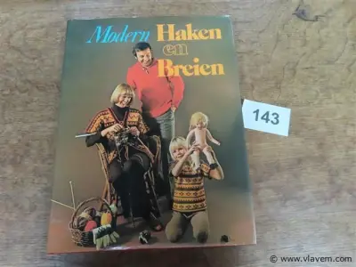 Boek, Modern haken en breien – kavel bij Vlavem