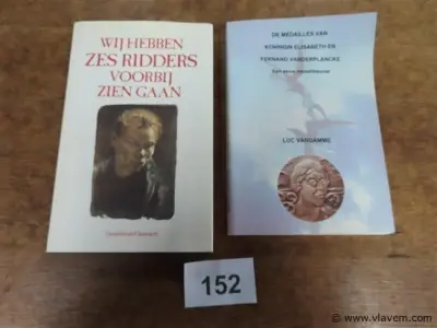 Boeken, 2 stuks – kavel bij Vlavem