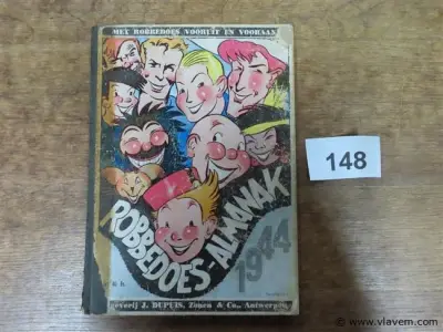 Robbedoes Almanak – kavel bij Vlavem