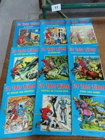 Strips 9 stuks – kavel bij Vlavem
