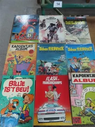 Strips 9 stuks – kavel bij Vlavem