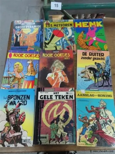 Strips 9 stuks – kavel bij Vlavem