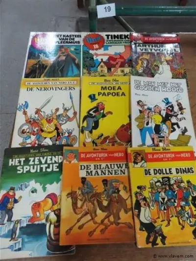 Strips 9 stuks – kavel bij Vlavem