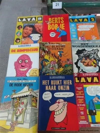Strips 9 stuks – kavel bij Vlavem