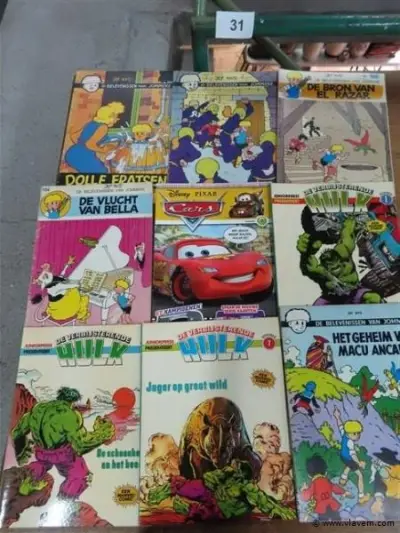 Strips 9 stuks – kavel bij Vlavem