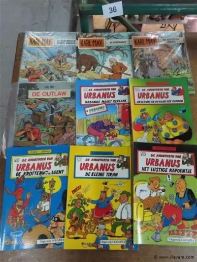Strips 9 stuks – kavel bij Vlavem