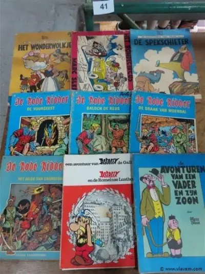 Strips 9 stuks – kavel bij Vlavem