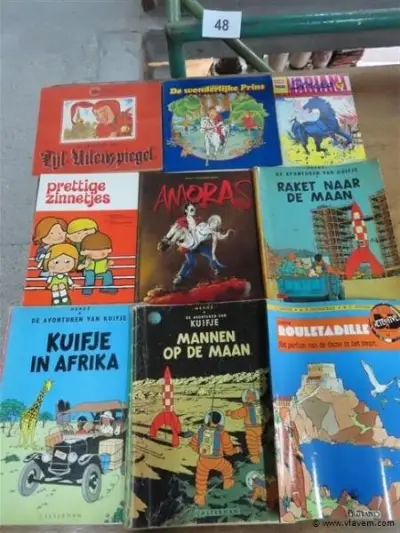 Strips 9 stuks – kavel bij Vlavem