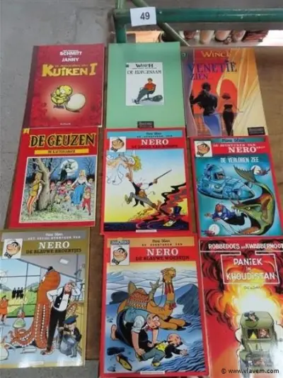 Strips 9 stuks – kavel bij Vlavem