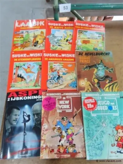 Strips 9 stuks – kavel bij Vlavem