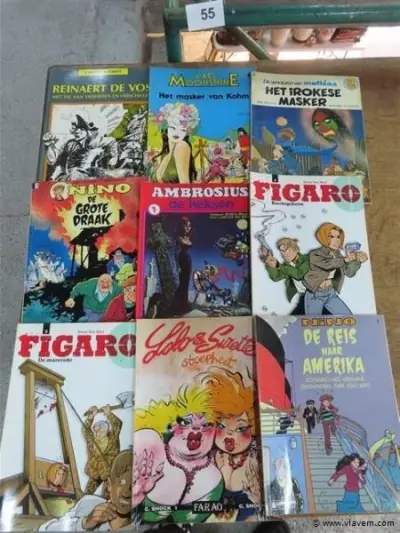 Strips 9 stuks – kavel bij Vlavem