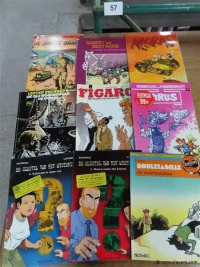 Strips 9 stuks – kavel bij Vlavem