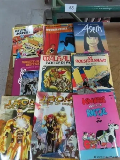 Strips 9 stuks – kavel bij Vlavem